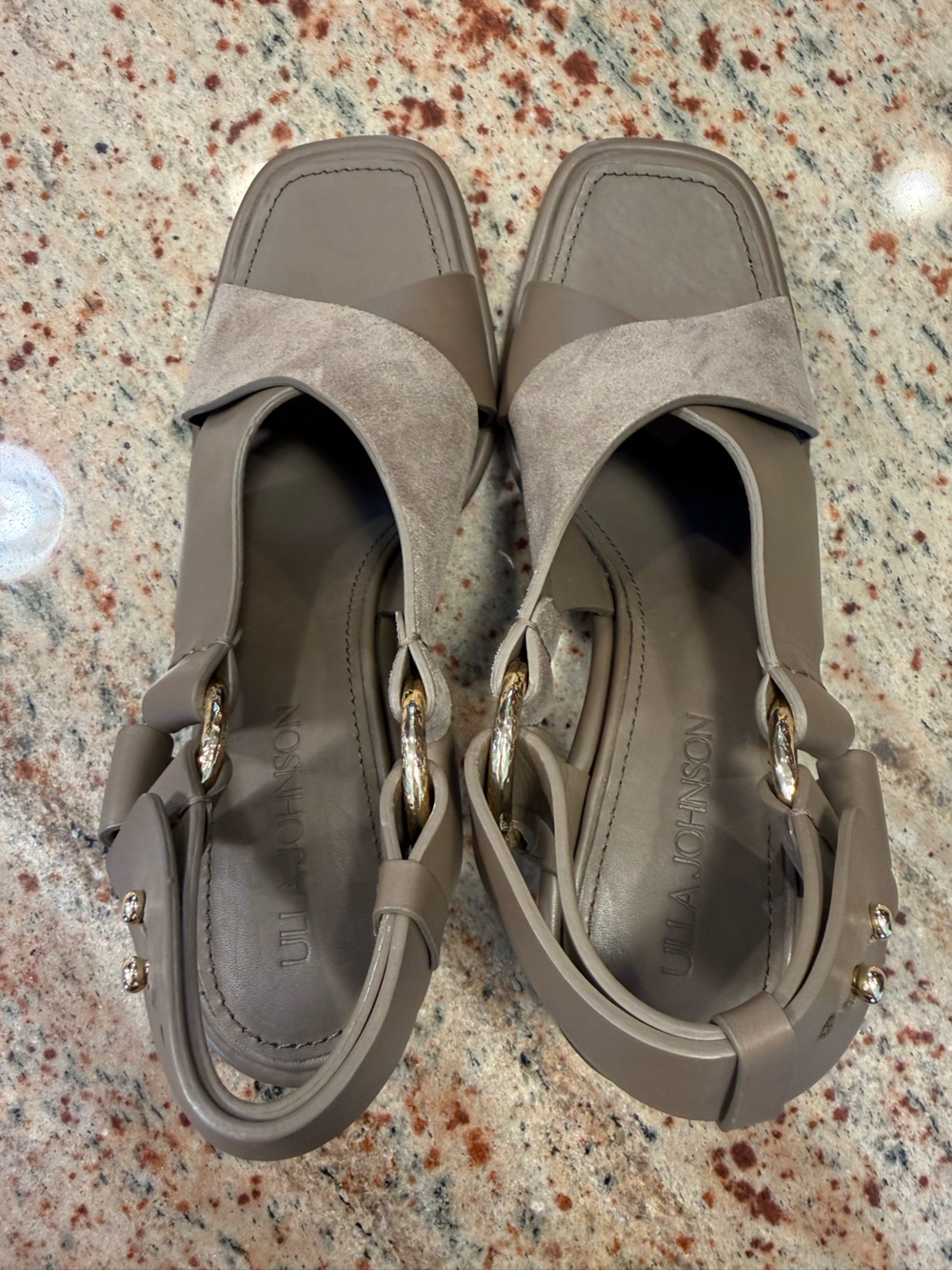 Ulla Johnson Filippa High Heel Sandal Women’s Size 39/US 8-8.5 Beige NEW READ - Picture 9 of 13
